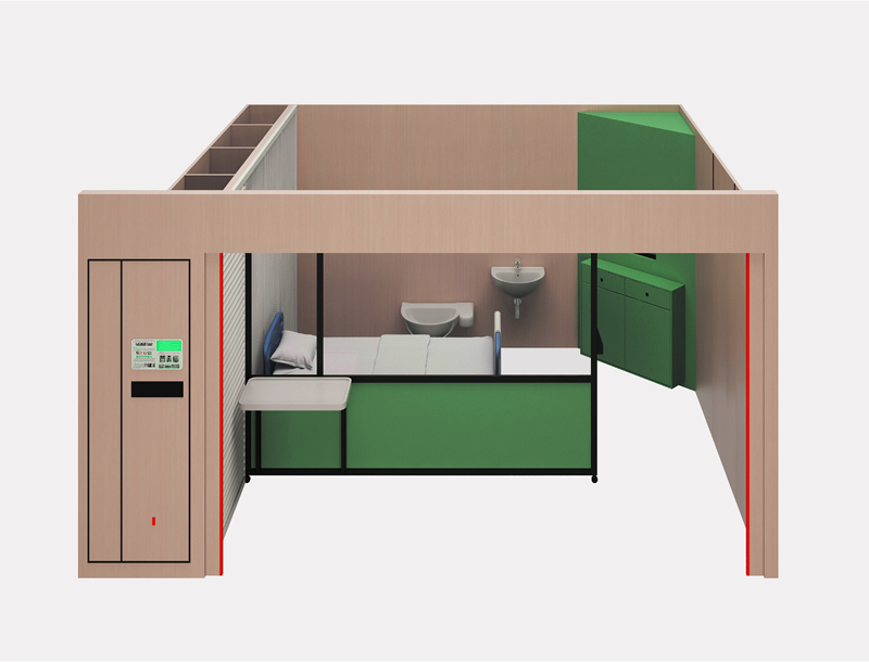 水平層流型百級無菌病室